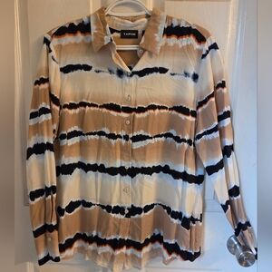 Taifun Edgy Patterned Blouse